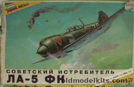 Zvezda 1/72 Lavochkin LA-5 - Soviet Air Force, 7203 plastic model kit